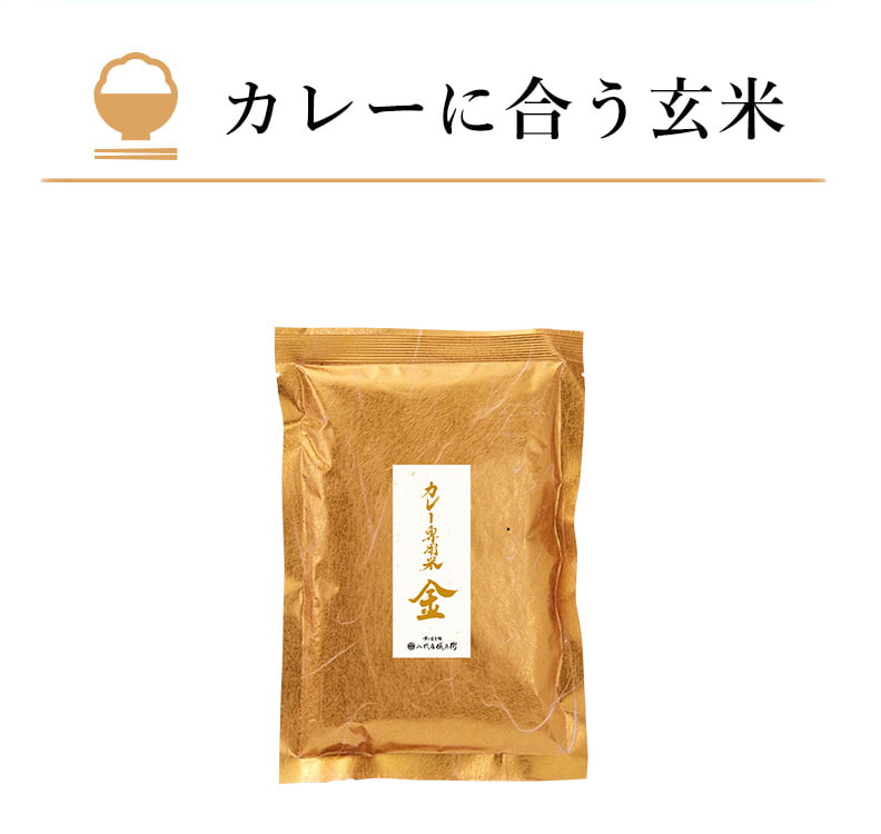 カレー専用米 金