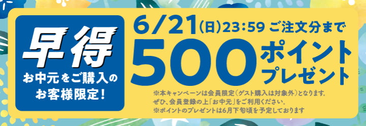 お中元cp